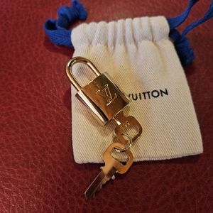 Louis Vuitton Lock and Keys Like New
